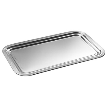 Bankett tálca CLASSIC GN 1/1, rozsdamentes acél, 53x32,5x1,5 cm | APS 395