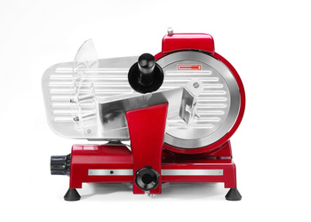 Szeletelőgép felvágottakhoz Profi Line RED EDITION, max. 15 cm, vágási vastagság 0–12 mm, kés 22 cm | HENDI 970294