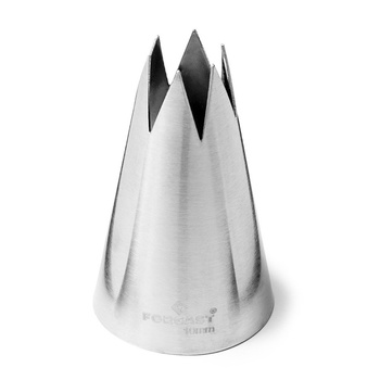 Csillagkrém díszítőcsővég, 10 mm | FORGAST FG11192