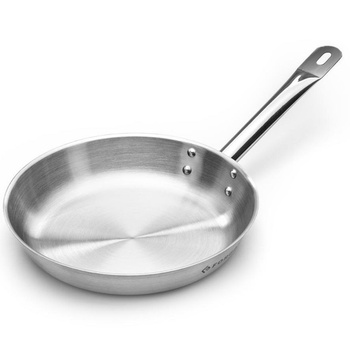Serpenyő rozsdamentes acél szaténfényű 32 cm | FORGAST FG02304