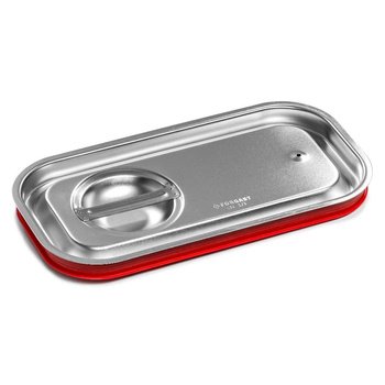 Fedő tömítéssel GN 1/3 rozsdamentes acélhoz | FORGAST FG04113