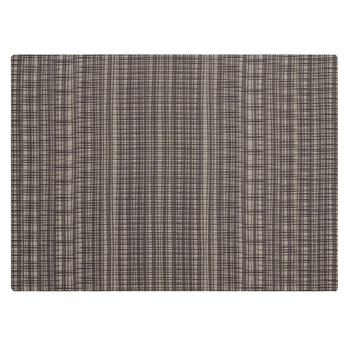 Asztali alátét VELMA, szilikon, barna, 45x33x0.1 cm | APS 60588