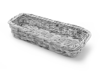 Evőeszközkosár szürke 27x10 cm | HENDI 426081