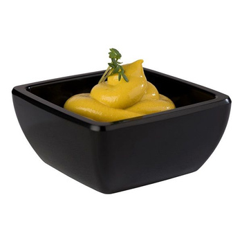 Tál PURE melaminból fekete | APS 84426
