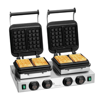 Elektromos dupla gofrisütő MDI 2BW160-101 | BARTSCHER 370196