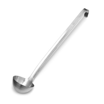 Merőkanál monoblokk 70 ml, rozsdamentes acél, átmérő 6,5 cm, hosszúság 32 cm | FORGAST FG11065