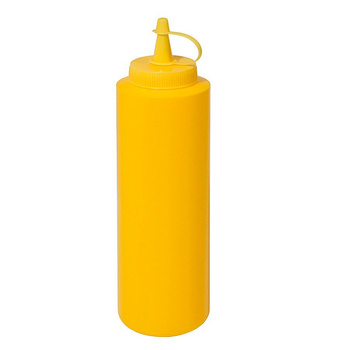 Adagolószósz-tartó sárga, 350 ml, 21 cm | CONTACTO 1460/353
