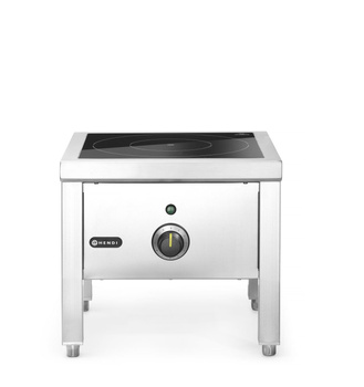 Gastronómiai indukciós zsámoly, 1 égős, 5 kW, 400 V | HENDI 237670