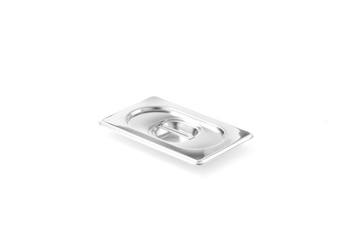 Fedő rozsdamentes acélból GN 1/9 PROFI LINE | HENDI 804162