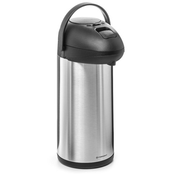 Termosz rozsdamentes acél catering italadagoló pumpával 5 l | FORGAST FG05805