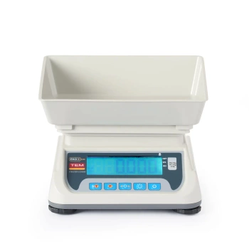 Konyhai mérleg LCD kijelzővel hitelesítéssel, ECO+ sorozat | TEM TEKO+LCD06T-P1