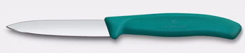 Zöldség- és gyümölcskés Swiss Classic, sima pengével 8 cm, zöld | VICTORINOX 6.7604.C1