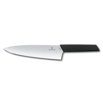 Szakácskés Swiss Modern fekete, penge hossza 20 cm | VICTORINOX 6.9013.20B