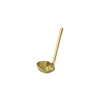 Mártókanál BULQ, 4 darabos készlet, 12.5 cm, arany színű | APS 75941