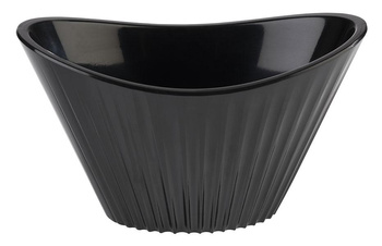 MINI melamin tál, fekete, 9.5x5.5x5.5 cm, 70 ml | APS 84780
