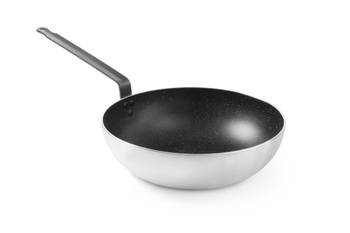 Alumínium serpenyő tapadásmentes bevonattal, átm. 32 cm WOK | HENDI 627747