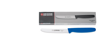 Késkészlet hullámos éllel - 11 cm, 6 részes, kék | GIESSER MESSER 8365 wsp 11-6 b