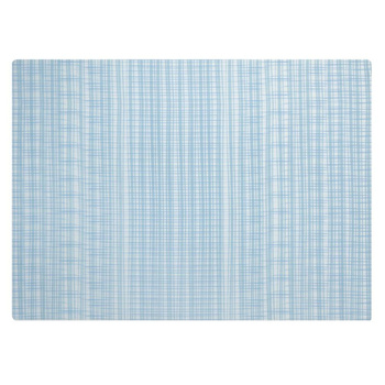 Asztali alátét VELMA, szilikon, világoskék, 45x33x0.1 cm | APS 60587