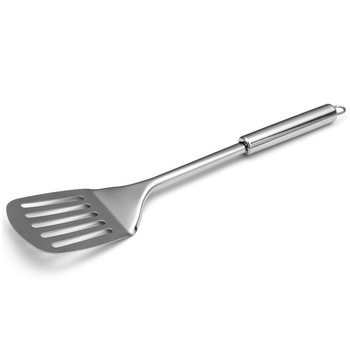 Lapát a tálaláshoz, áttört, rozsdamentes acél, hosszúság 33 cm | FORGAST FG11331