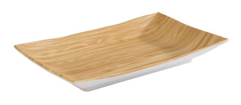 Bemutató tálca BAMBOO, melaminból, 21x13x3 cm | APS 84806