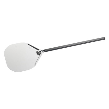 Lapát pizzahoz téglalap alakú, hossza 120 cm, eloxált alumíniumból | GI.METAL AF-37R/120