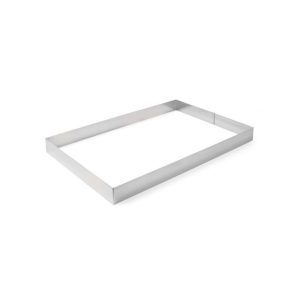 Sütő- és cukrászkeret téglalap alakú 58,5x38,5 cm | HENDI 512425