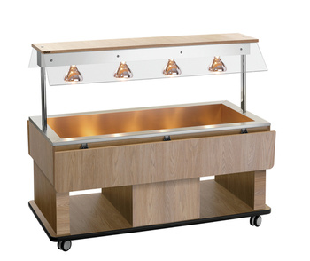 Melegítő büfékocsi Kids W4110-150U | BARTSCHER 125631