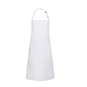 Kötény vízálló Basic csatos pántokkal 72 x 86 cm fehér | KARLOWSKY BLS 7-3-Stck