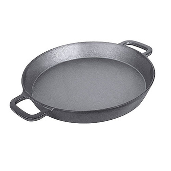 Öntöttvas serpenyő fülekkel, 50 cm | CONTACTO 5090/500