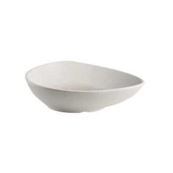 Tál BLUSH, melamin, fehér-bézs, 25x18x5 cm, 600 ml | APS 85518