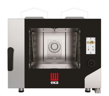 Sütő konvekciós-gőzös gázüzemű Millenial Touch Screen Bakery 4x600x400 | TECNOEKA MKF464GTS