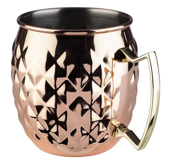 Bögre MOSCOW MULE-hoz, rézszínű, átmérő 9,5 cm, 500 ml | APS 93332