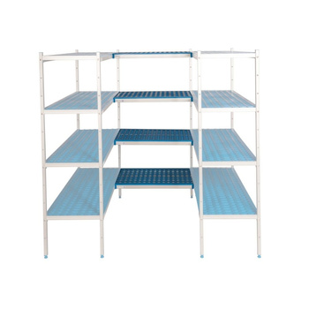 Átkötő polcállvány 5 polcos, mélység 40 cm 5P-94+20UM | ALUSHELF 40535