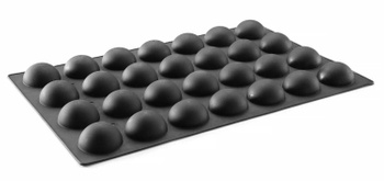 Szilikon forma FÉL GÖMB, 60x39,5x(M)3,5 cm | HENDI 677216