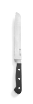 Kovácsolt kenyérvágó kés 21 cm-es pengével | HENDI 781333