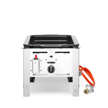 Grill Master MINI gázserpenyő, gázüzemű, 4,6 kW, 29x48 cm | HENDI 154601