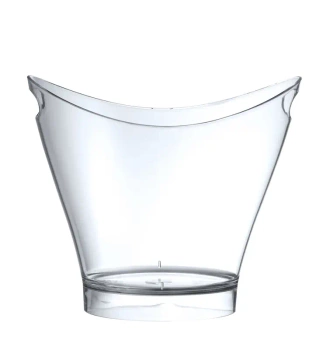 Pezsgő- vagy borhűtő tál, áttetsző, SAN műanyag, 6 l | BAR UP 521496
