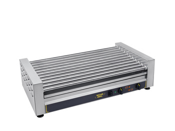 Virslisütő görgős sütő, 11 görgő, 75 cm, 1.6 kW, 230 V | ROLLER GRILL RG RG 100 B