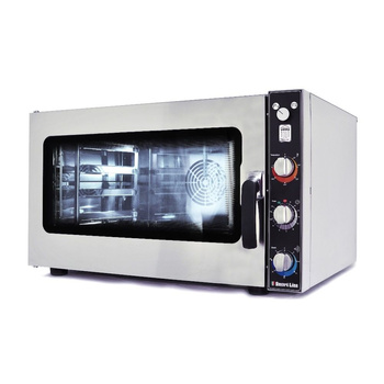 Elektromos manuális kombi párolósütő 5 GN 1/1 vagy 5 db 60x40 cm-es tepsihez | VESTA 0L0511M_PL0