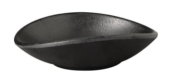 Tál ZEN, melamin, fekete, 11x10x3 cm, 40 ml | APS 83732