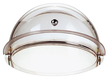 Tálca kerek rozsdamentes acélból roll-top fedéllel, 38x24 cm | APS 9080