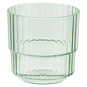 Tritán pohár LINEA, zöld színű 220 ml, 8.5x8 cm, 48 darabos készlet | APS 10571