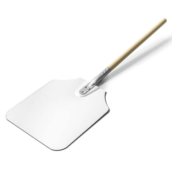 Lapát pizzához, nyélhossz 20 cm, lapátfej 30,5x35,5 cm | FORGAST FG02660