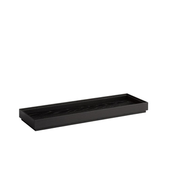 Fa láda Valo GN 2/4, 53x16,2x4,5 cm, fekete | APS 14108