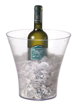 Hűtő palackokhoz, cooler, SAN, 22x23 cm, 4 l | APS 36066