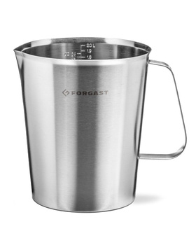 Rozsdamentes acél mérőkancsó, 2 l | FORGAST FG11029