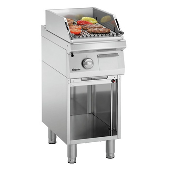 Lávaköves gázgrill állvánnyal 700VR G90 | BARTSCHER 2856211