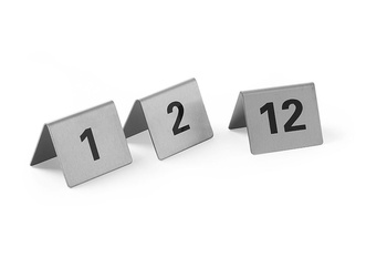 Informatív tábla 1–12-es számozással | HENDI 663844