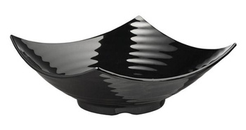 Tál GLOBAL BUFFET melaminból, fekete, 32.5x32.5x12 cm, 3 l | APS 84785