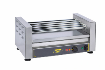 Görgős virslisütő, 5 görgő, 40 cm, 0,6 kW | ROLLER GRILL RG5B